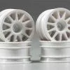 Tamiya Tamiya Suzuki Swift/M-Chassis Wheels White (4)