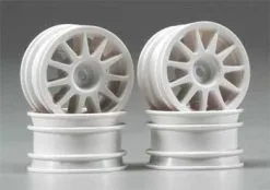 Tamiya Tamiya Suzuki Swift/M-Chassis Wheels White (4)