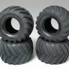 Tamiya Tamiya Tires: Lunchbox/Pumpkin (4)