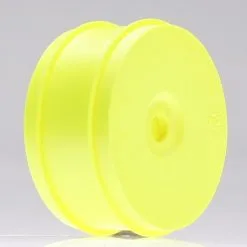 Team Losi Team Losi 1/8 Buggy Dish Wheel, Yellow (4)