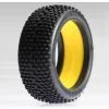 Team Losi Team Losi 1/8 Eclipse Buggy Tire With Foam- Red (2)