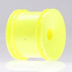 Team Losi Team Losi FR Truck Wheel, Yellow (2): XXX-T. XXX-NT