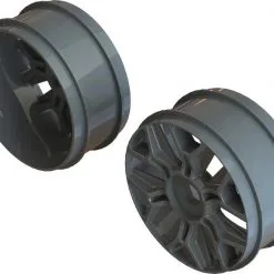 Arrma Arrma 1/8 Buggy Wheel 17mm Hex Gun Metal (2)