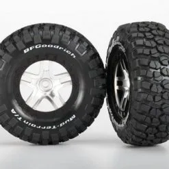 Traxxas Traxxas Tire & Wheel Assy, Glued (S1 Compound) (SCT SS, Sa