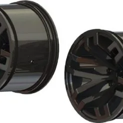 Arrma Arrma AR510099 MT 2.8" Wheel 14mm Hex Black Chrome (2)