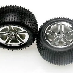 Traxxas Traxxas Tires & Wheels, Assembled, Glued (2.8') (Jato Twin