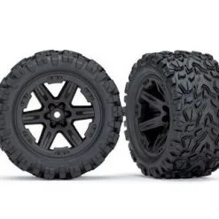 Traxxas Traxxas Tires & Wheels, Assembled, Glued (2.8') (RXT Black