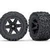 Traxxas Traxxas Tires & Wheels, Assembled, Glued (2.8') (RXT Black