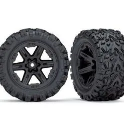 Traxxas Traxxas Tires & Wheels, Assembled, Glued (2.8') (RXT Black