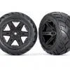 Traxxas Traxxas Tires & Wheels, Assembled, Glued (2.8') (RXT Black