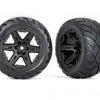 Traxxas Traxxas Tires & Wheels, Assembled, Glued (2.8') (RXT Black