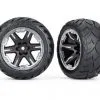 Traxxas Traxxas Tires & Wheels, Assembled, Glued (2.8') (RXT Black