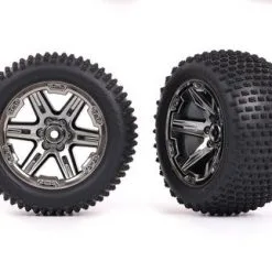 Traxxas Traxxas Tires & Wheels, Assembled, Glued (2.8') (RXT Black