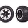 Traxxas Traxxas Tires & Wheels, Assembled, Glued (2.8') (RXT Black