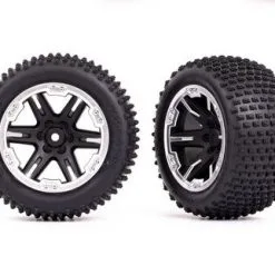 Traxxas Traxxas Tires & Wheels, Assembled, Glued (2.8') (RXT Black