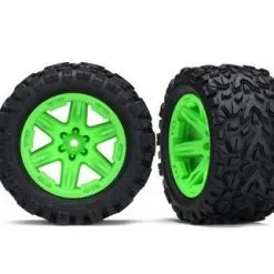 Traxxas Traxxas Tires & Wheels, Assembled, Glued (2.8') (RXT Green