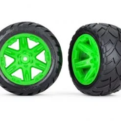 Traxxas Traxxas Tires & Wheels, Assembled, Glued (2.8') (RXT Green