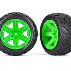 Traxxas Traxxas Tires & Wheels, Assembled, Glued (2.8') (RXT Green