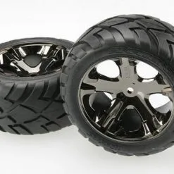 Traxxas Traxxas Tires & Wheels, Assembled, Glued (All Star Black C