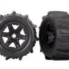 Traxxas Traxxas Tires & Wheels, Assembled, Glued (black 3.8' Wheel