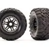 Traxxas Traxxas Tires & Wheels, Assembled, Glued (black Wheels, Ma