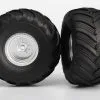 Traxxas Traxxas Tires & Wheels, Assembled, Glued (Monster Jam Repl