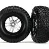 Traxxas Traxxas Tires & Wheels, Assembled, Glued (S1 Compound) (SC