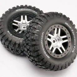 Traxxas Traxxas Tires & Wheels, Assembled, Glued (SCT Split-Spoke