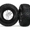 Traxxas Traxxas Tires & Wheels, Assembled, Glued (SCT Split-Spoke