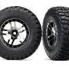 Traxxas Traxxas Tires & Wheels, Assembled, Glued (SCT Split-Spoke