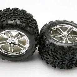 Traxxas Traxxas Tires & Wheels, Assembled, Glued (SS (Split Spoke)