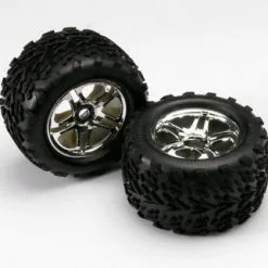 Traxxas Traxxas Tires & Wheels, Assembled, Glued (SS (Split Spoke)