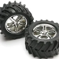 Traxxas Traxxas Tires & Wheels, Assembled, Glued (SS (Split-Spoke)