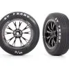 Traxxas Traxxas Tires & Wheels, Assembled, Glued (Weld Black Chrom