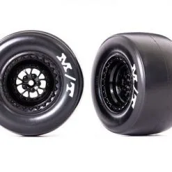 Traxxas Traxxas Tires & Wheels, Assembled, Glued (Weld Glossy Blac