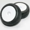 Traxxas Traxxas Tires & Wheels, Assembled, Glued (white Dished 2.2