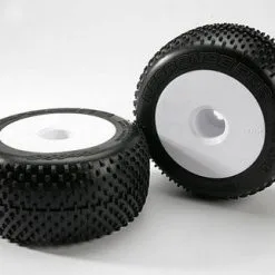 Traxxas Traxxas Tires & Wheels, Assembled, Glued (white Dished 3.8