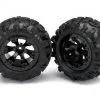 Traxxas Traxxas Tires And Wheels, Assembled, Glued (Geode Black, B