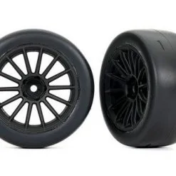 Traxxas Traxxas Tires And Wheels, Assembled, Glued (multi-spoke Bl