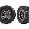 Traxxas Traxxas Tires And Wheels, Assembled, Glued (TRX-6 Big Rig