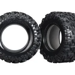 Traxxas Traxxas Tires, Maxx AT (left & Right) (2)/ Foam Inserts (2