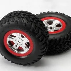 TraxxasTires & Wheels, Assembled, Glued (SCT Satin