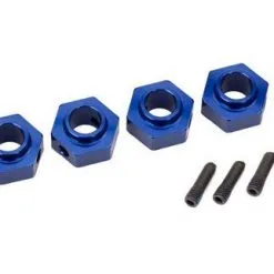 Traxxas Traxxas Wheel Hubs, 12mm Hex, 6061-T6 Aluminum (blue-anodi
