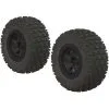 Arrma Arrma AR550042 Fortress SC Tire Set Glued Black (2)