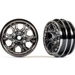 Traxxas Traxxas Wheels, 1.0' (black Chrome) (2)