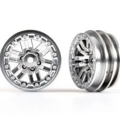 Traxxas Traxxas Wheels, 1.0' (satin Chrome) (2)
