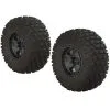 Arrma Arrma AR550043 Fortress SC Tire Set Glued Blk Chrm (2)