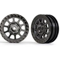 Traxxas Traxxas Wheels, 2.2' (black Chrome) (2) (Bandit Front)