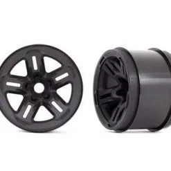 Traxxas Traxxas Wheels, 3.8' (black) (2) (17mm Splined)