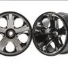 Traxxas Traxxas Wheels, All-Star 2.8' (black Chrome) (nitro Front)
